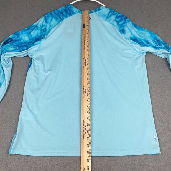 Under Armour Men's Fishing Long‎ Sleeve Tee.Blue, Loose Fit. Lightweight. Large - Picture 5 of 12